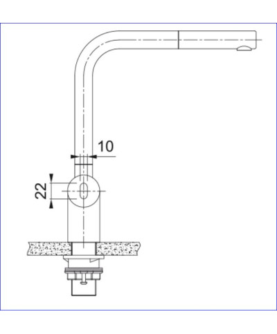 Franke Atlas Neo Sensor 115 0625 523 - 301929 mitigeur évier à bec extractible et sensor inox