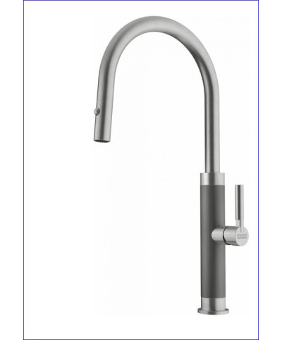 Franke Mythos Masterpiece 115.0711.554 - 301049 mitigeur évier mousseur extractible inox