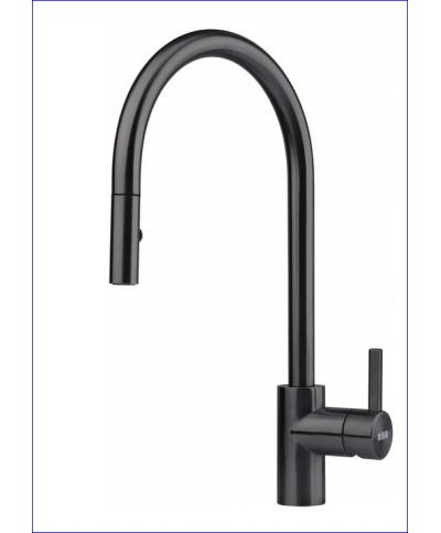 Franke Eos Neo 115.0613.671 - 301960 mitigeur évier mousseur extractible Noir Industriel