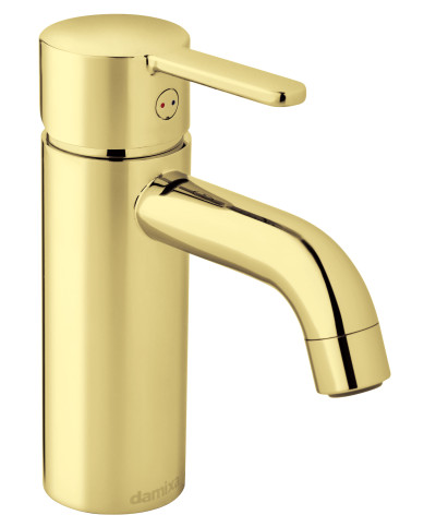 Damixa Silhouet 740217700 mitigeur lavabo H 156 mm PVD Laiton