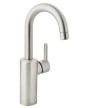 Damixa Silhouet 747304600 mitigeur lavabo + bec mobile PVD Acier