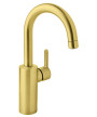Damixa Silhouet 746207900 mitigeur lavabo + bec mobile PVD Laiton mat