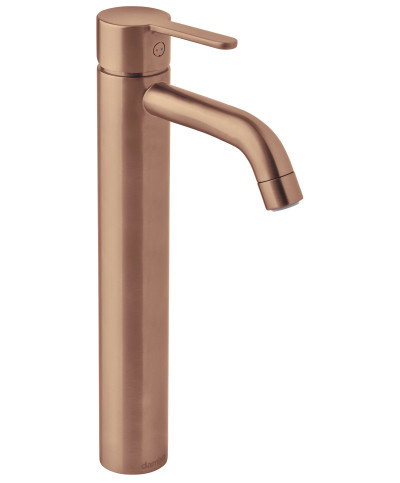 Damixa Silhouet 740138700 mitigeur réhausse lavabo PVD Cuivre mat