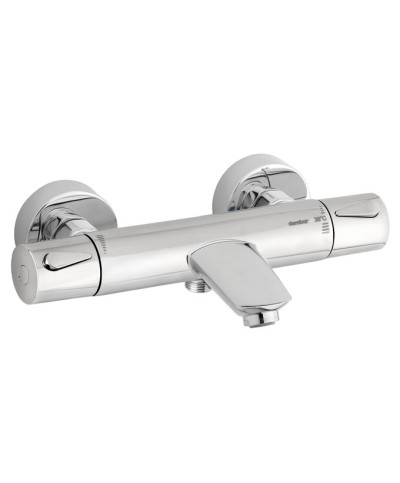 Damixa Silhouet 745000000 mitigeur thermostatique mural de bain-douche chrome