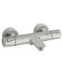Damixa Silhouet 745004600 mitigeur thermostatique mural de bain-douche PVD Acier
