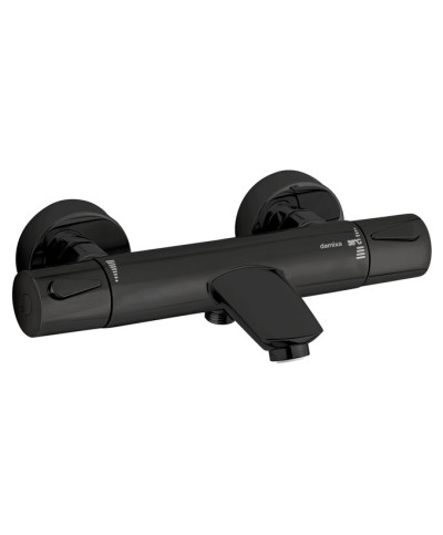 Damixa Silhouet 745006100 mitigeur thermostatique mural de bain-douche Noir mat