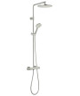 Damixa 579544600 Ensemble colonne Douche thermo téléscopique Acier