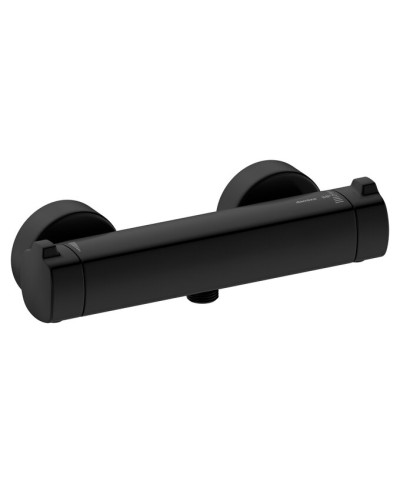 Damixa Pine 574076100 mitigeur thermostatique mural de douche Noir mat