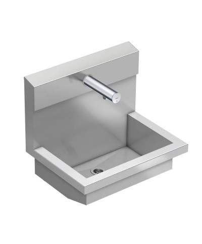 Kwc Planox PL6UEV - 3600004027 Unité de lavage avec robinet mural électronique inox