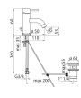 copy of Ramon Soler New Fly 579302VA1169-57A304345 mitigeur lavabo Eco + vidage chrome