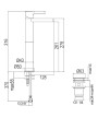 copy of Ramon Soler New Fly 579302VA1169-57A304345 mitigeur lavabo Eco + vidage chrome