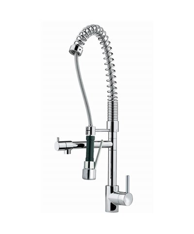 Armando Vicario 400286 Grandchef mitigeur à douchette haut 700mm chrome