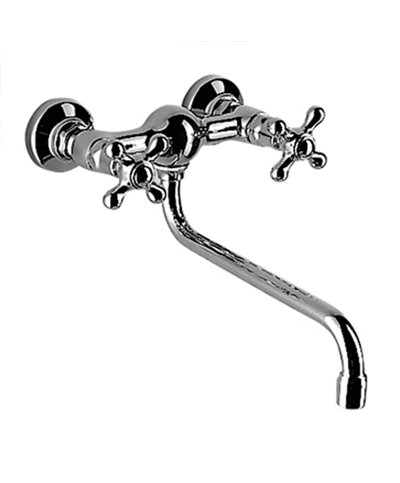 Zazzeri 800 Mélangeur d'évier mural 20020606A00OLOL laiton verni