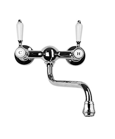 Zazzeri Kent3 Mélangeur mural evier bec bas 55020606A00CRCR chrome