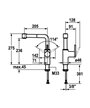 Kwc Ava 10 191 003 000FL - 122126 mitigeur évier à douchette chrome