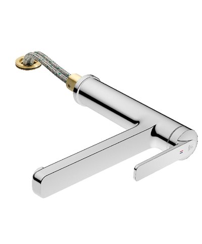 Kwc Domo6 10 661 043 000FL - 124920 Mitigeur évier spec  fenêtre bec chrome