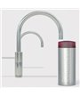 Quooker 22+NRCHRTT Réservoir COMBI+ et robinet eau bouillante Nordic Round Twintaps chromé