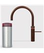 Quooker 22FRRCO Réservoir COMBI et robinet eau bouillante Fusion Round Cuivre Rosé