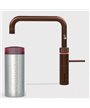 Quooker 22FSRCO Réservoir COMBI et robinet eau bouillante Fusion Square Cuivre Rosé