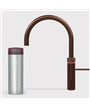 Quooker 3FRRCO Réservoir PRO3 et robinet eau bouillante Fusion Round Cuivre Rosé