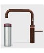 Quooker 3FSRCO Réservoir PRO3 et robinet eau bouillante Fusion Square Cuivre Rosé