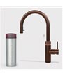 Quooker 3XRCO Réservoir PRO3 et robinet eau bouillante Flex Cuivre Rosé
