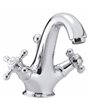 Damixa Tradition 370290000 mélangeur lavabo + vidage chrome