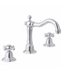 Damixa Tradition 370780000 mélangeur 3 trous lavabo + vidage Chrome