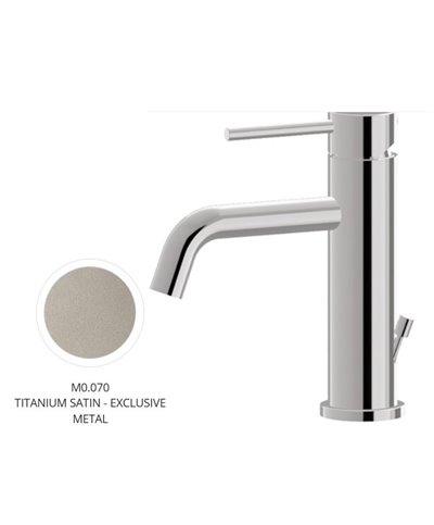 Newform X-T 4200.M0.070 mitigeur lavabo + vidage EM Titanium Satin