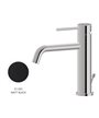Newform X-T 4201.01.093 mitigeur lavabo + vidage + bec 150 mm Noir mat