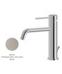 Newform X-T 4201.M0.070 mitigeur lavabo + vidage + bec 150 mm  EM Titanium Satin