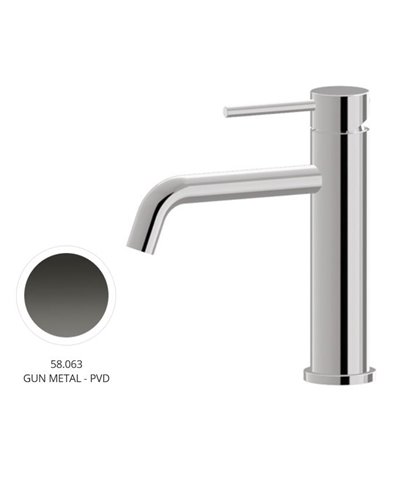 Newform X-T 4209.58.063 mitigeur lavabo + bec 150 mm PVD Gun metal