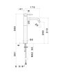 Newform X-T 4205.58.063 mitigeur haut lavabo PVD Gun metal