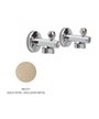 Newform 125.M0.071 Robinet à sphère avec fitre 1/2" - set de 2 Exclusive Metal Gold satin