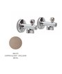 Newform 125.M0.075 Robinet à sphère avec fitre 1/2" - set de 2 Exclusive Metal Copper glossy