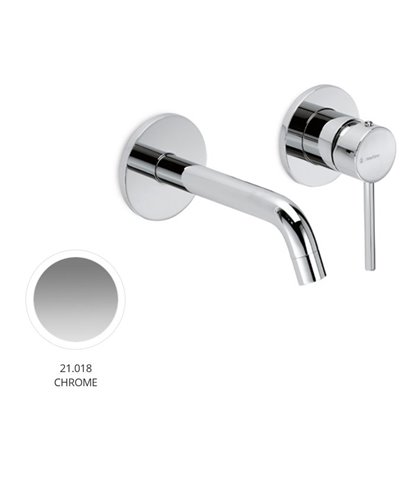 Newform 4228E.21 X-T Façade Mitigeur lavabo à encastrer + bec 167 mm chrome