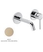 Newform 4228E.M0.071 X-T Façade Mitigeur lavabo à encastrer + bec 167 mm EM Gold satin
