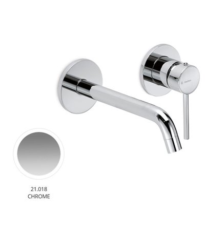 Newform 4230E.21 X-T Façade Mitigeur lavabo à encastrer + bec 238 mm chrome
