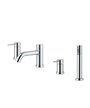 Newform 4280C.21 X-T mitigeur bain douche 4 trous sur gorge chrome