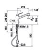 Laufen Arwa Similor Kugler HF 5 06135 100 000 Swisstap mitigeur évier à douchette chrome