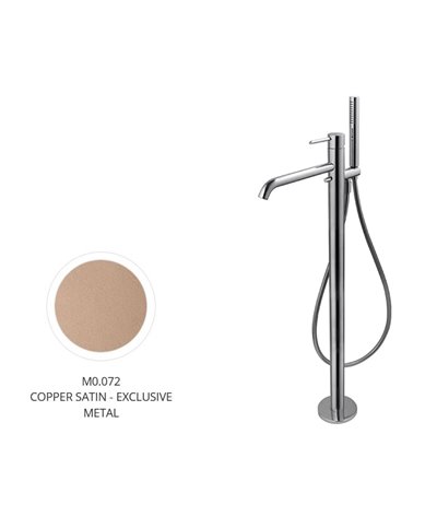 Newform 4278E.M0.072 X-T mitigeur bain douche sur colonne Exclusive Metal Copper satin