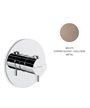 Newform 67607E.M0.075 X-T façade mitigeur thermo à encastrer Exclusive Metal Copper glossy