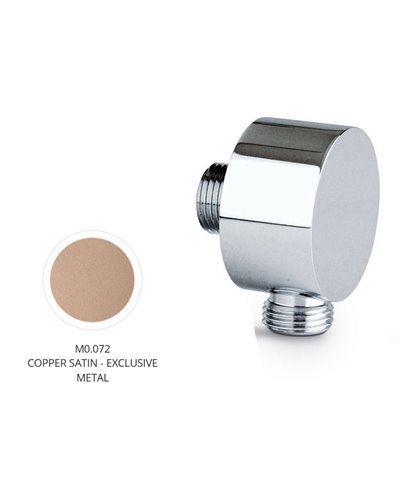 Newform 2299.M0.072 X-Trend coude de sortie Exclusive Metal Copper satin