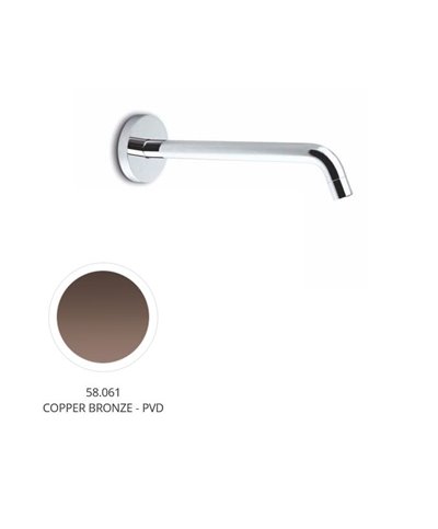 Newform 16854.58.061 bec lavabo mural 165 mm PVD Copper bronze