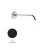 Newform 16855.01.093 bec lavabo mural 240 mm Noir mat