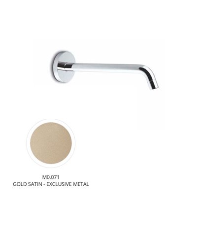Newform 16855.M0.071 bec lavabo mural 240 mm EM Gold satin