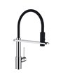 Laufen Arwa Similor Kugler HF 9 08639 618 000 Semipro mitigeur évier à bec souple PVD look inox