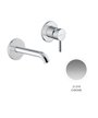 Newform Blink 70828E.21 Façade mitigeur lavabo à encastrer + bec 161 mm chrome