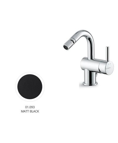 Newform Blink 70825.01.093 mitigeur bidet + vidage Noir mat