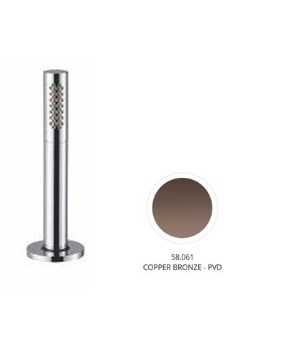 Newform Blink 70893.58.061 douche à main sur gorge PVD Copper bronze